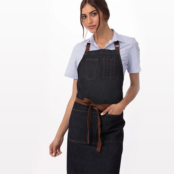 Memphis Bib Apron(AB035)