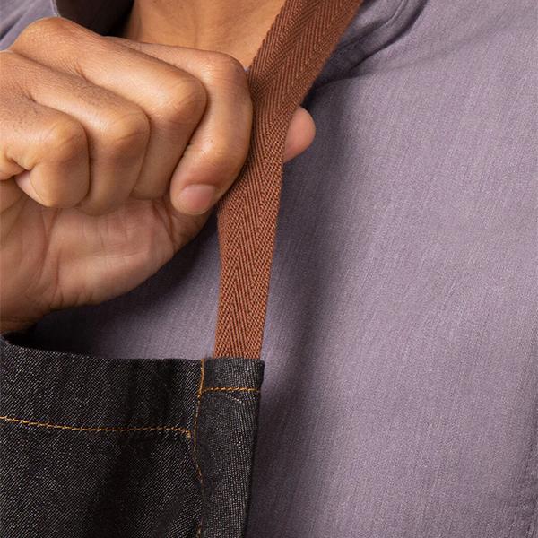 Memphis Chefs Bib Apron(AB036)