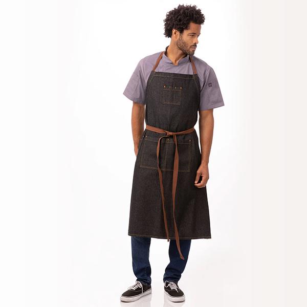 Memphis Chefs Bib Apron(AB036)