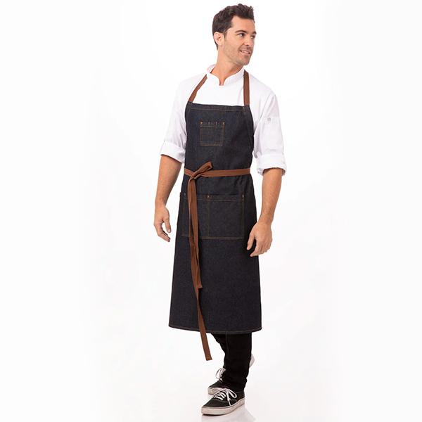 Memphis Chefs Bib Apron(AB036)