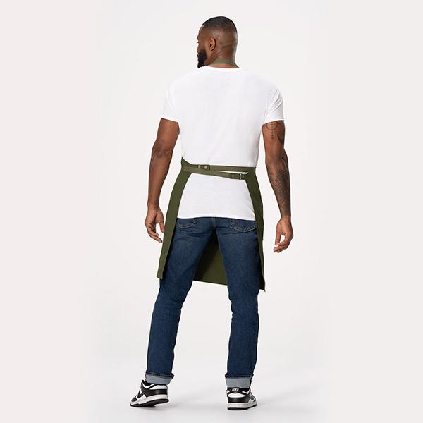 Lockharte Canvas Bib Apron(AB802)