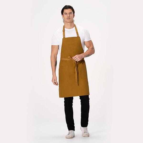 Lockharte Canvas Bib Apron(AB802)