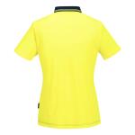 Hi-Vis Womens Cotton Comfort Contrast Class D Polo Shirt S/S (ML211)